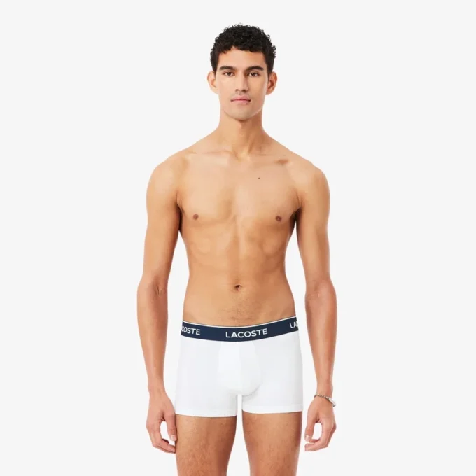 Conjunto de 3 boxers em algodão elástico