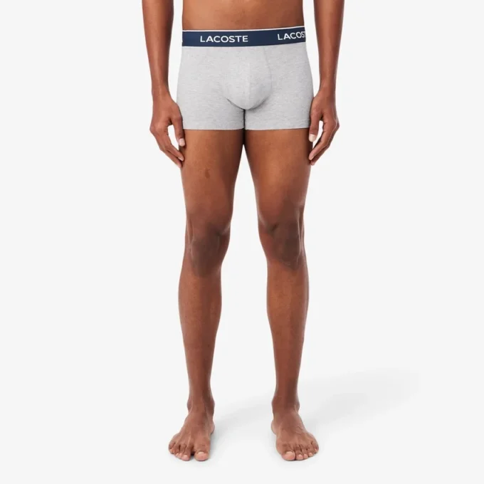 Conjunto de 3 boxers em algodão elástico