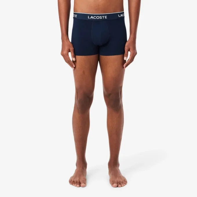 Conjunto de 3 boxers em algodão elástico