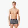 Conjunto de 3 boxers em algodão elástico para homem