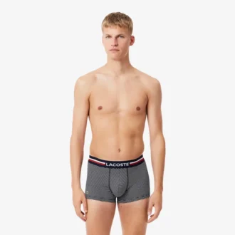 Conjunto de 3 boxers em algodão elástico para homem