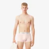 Conjunto de 3 boxers em algodão elástico para homem