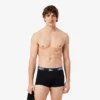 Conjunto de 3 boxers em algodão elástico para homem