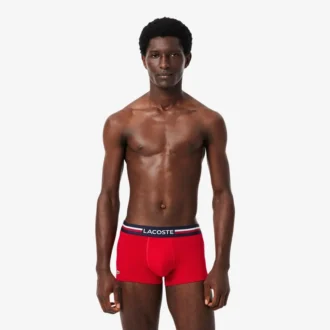 Conjunto de 3 boxers em algodão elástico para homem