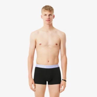Conjunto de 3 boxers em algodão elástico para homem
