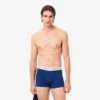 Conjunto de 3 boxers em algodão elástico para homem