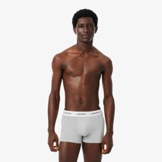 Conjunto de 3 boxers em algodão elástico para homem