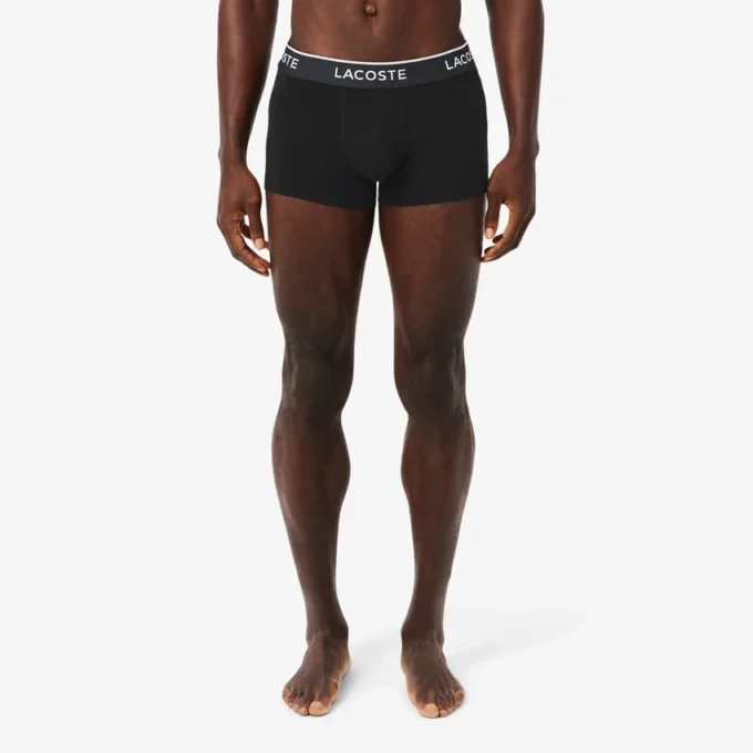 Conjunto de 3 boxers em algodão elástico para homem