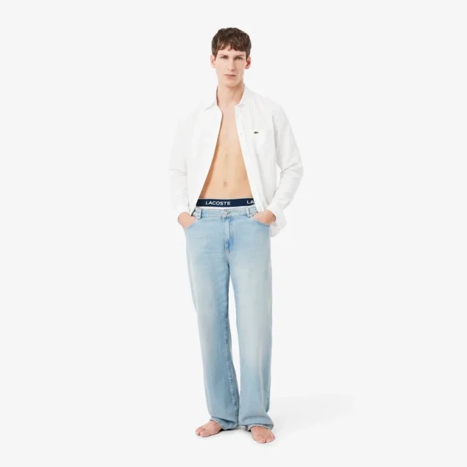 Conjunto de 3 Boxers em algodão elástico para homem