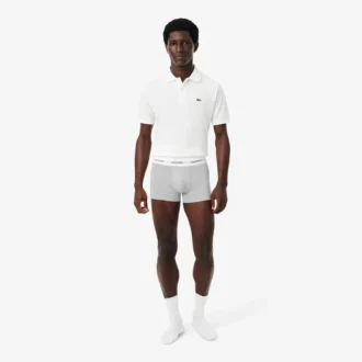 Conjunto de 3 boxers em algodão elástico para homem
