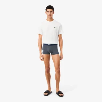 Conjunto de 3 boxers em algodão elástico para homem
