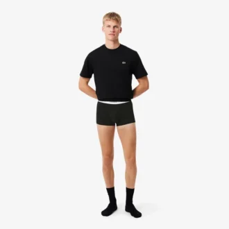 Conjunto de 3 boxers em algodão elástico para homem