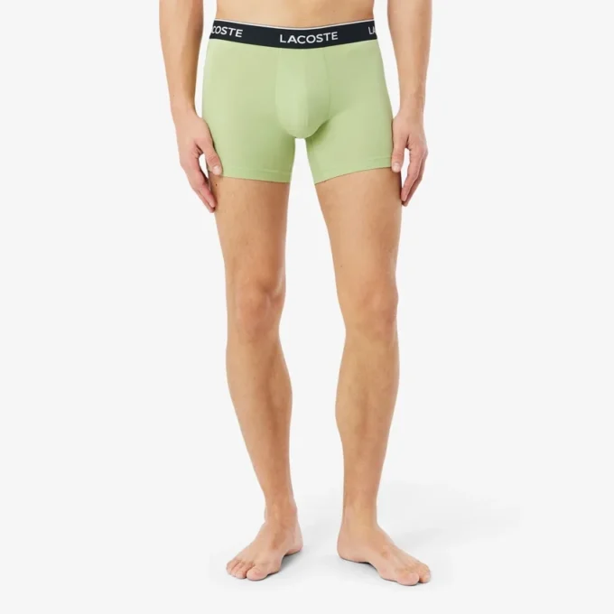 Conjunto de 3 Boxers em algodão elástico para homem