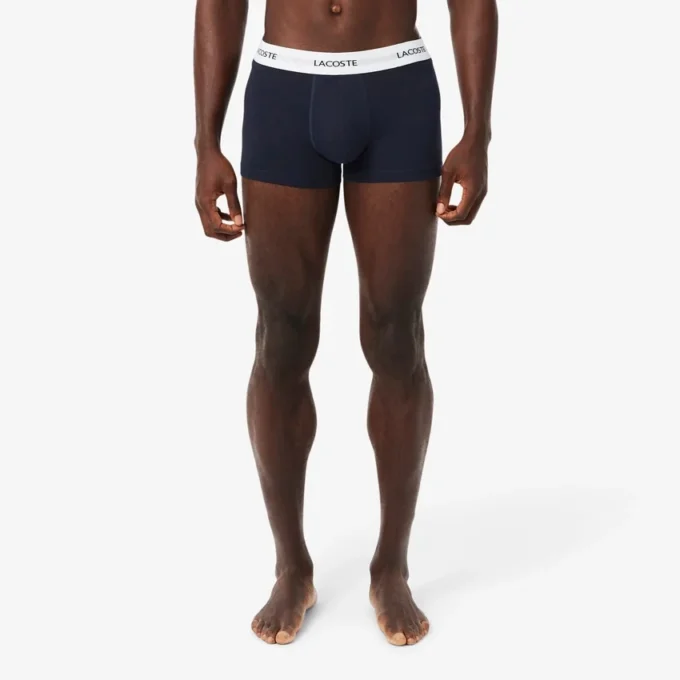 Conjunto de 3 boxers em algodão elástico para homem