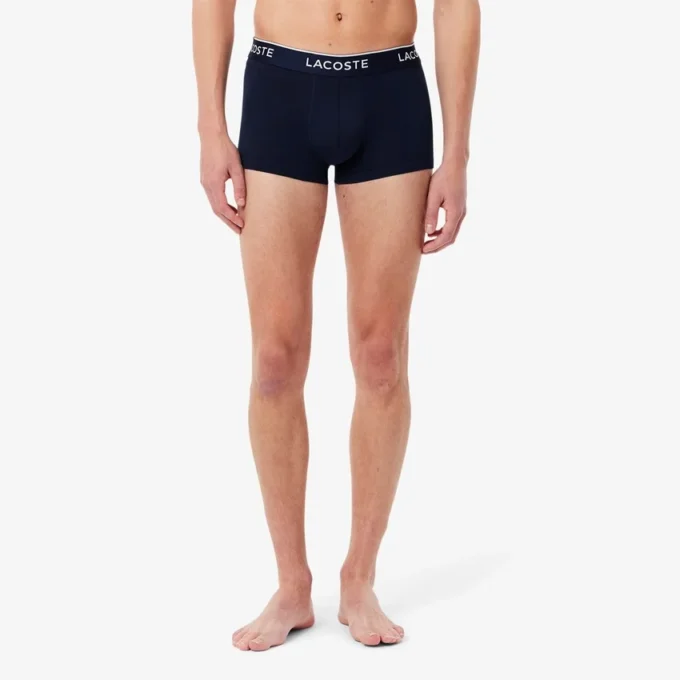 Conjunto de 3 boxers em algodão elástico para homem