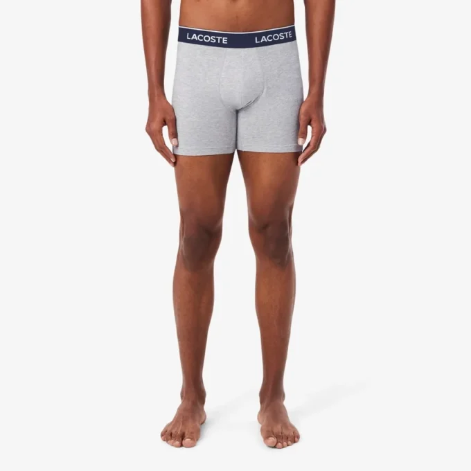 Conjunto de 3 Boxers em algodão elástico para homem