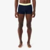 Conjunto de 3 boxers em algodão elástico para homem