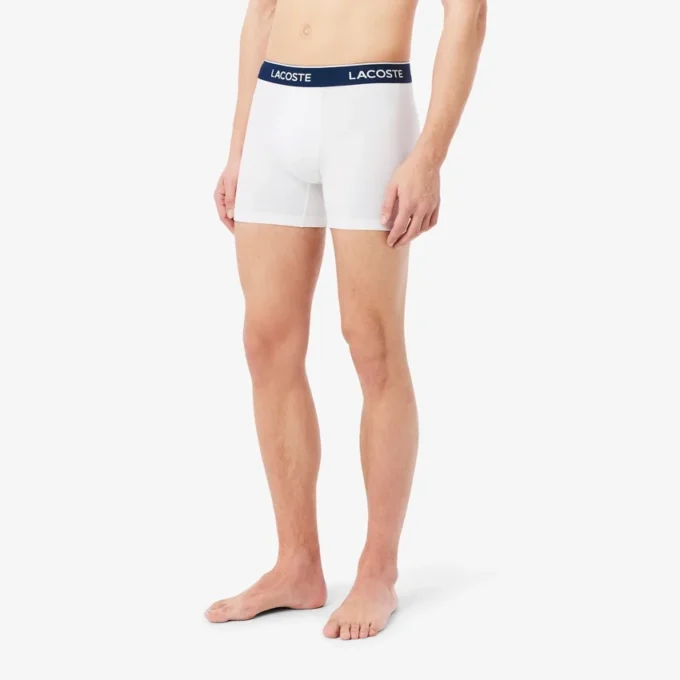 Conjunto de 3 Boxers em algodão elástico para homem