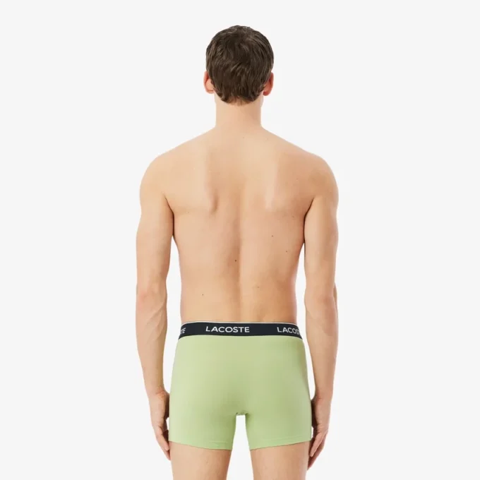 Conjunto de 3 Boxers em algodão elástico para homem