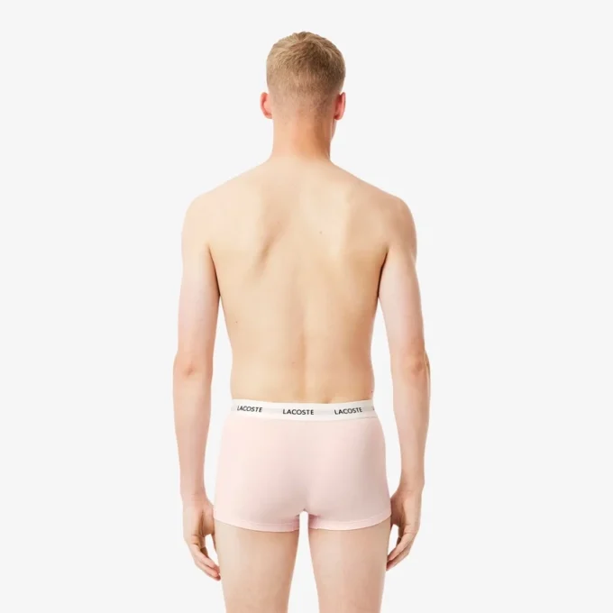 Conjunto de 3 boxers em algodão elástico para homem