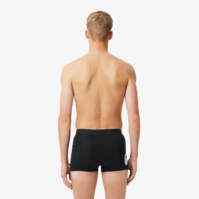 Conjunto de 3 boxers em algodão elástico para homem