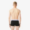 Conjunto de 3 boxers em algodão elástico para homem