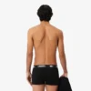 Conjunto de 3 boxers em algodão elástico para homem