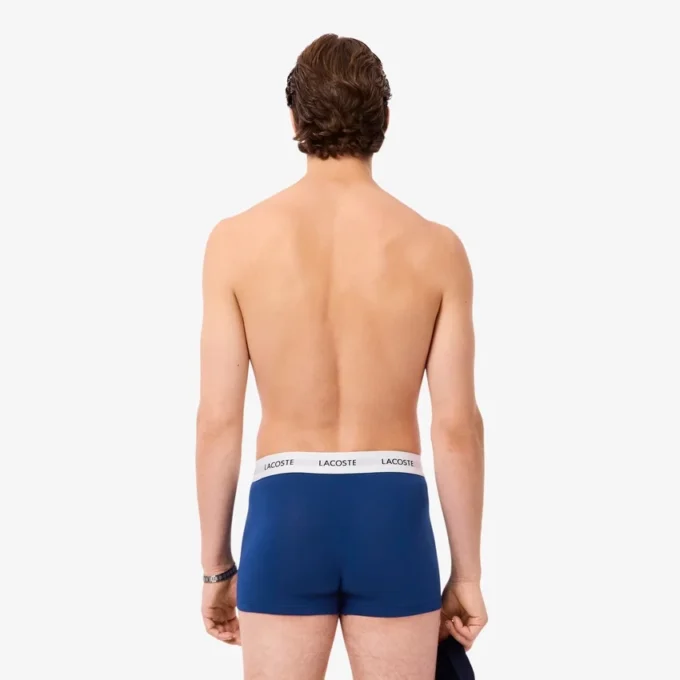 Conjunto de 3 boxers em algodão elástico para homem