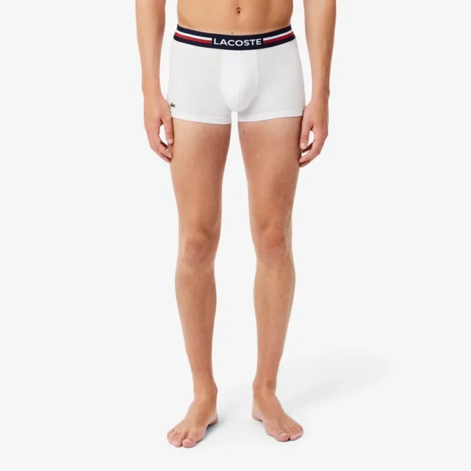 Conjunto de 3 boxers em algodão elástico para homem