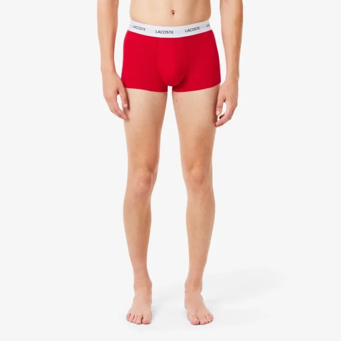 Conjunto de 3 boxers em algodão elástico para homem