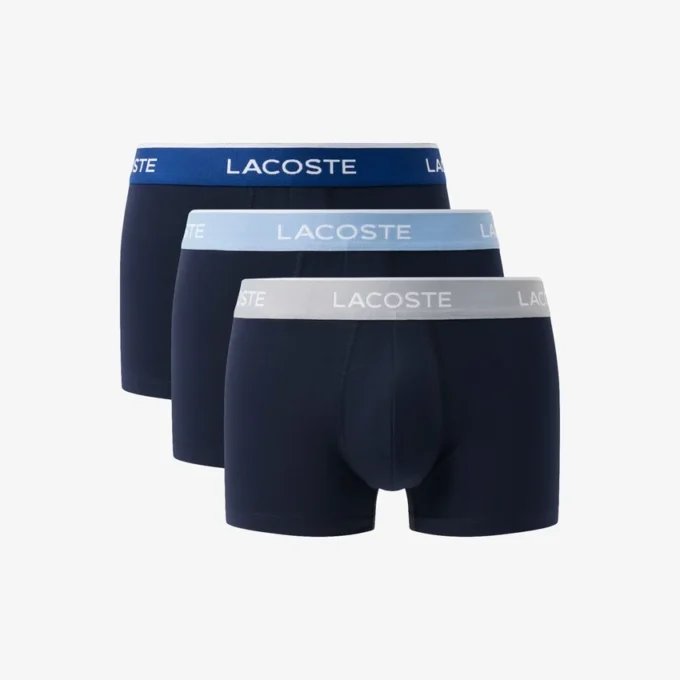 Conjunto de 3 boxers em algodão elástico para homem