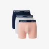 Conjunto de 3 Boxers em algodão elástico para homem