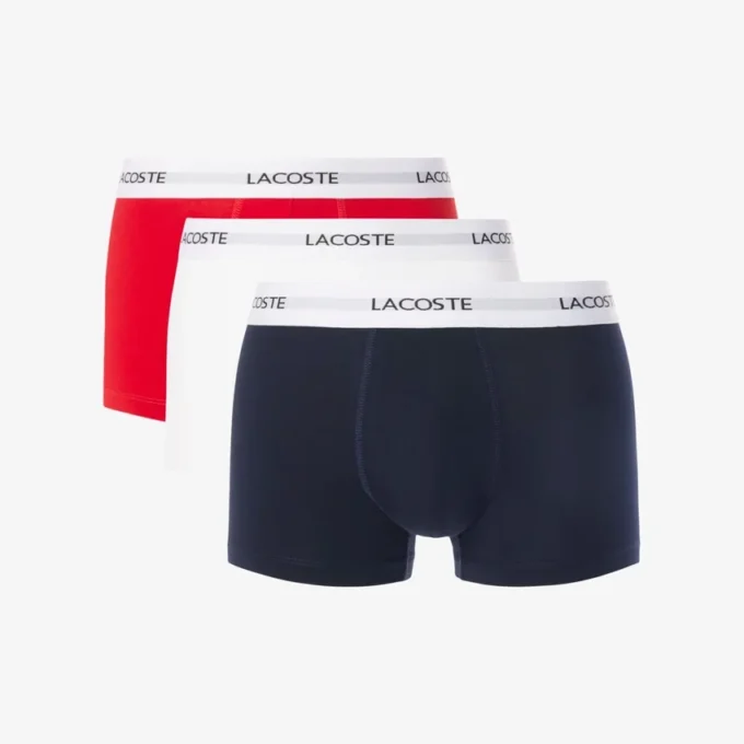 Conjunto de 3 boxers em algodão elástico para homem