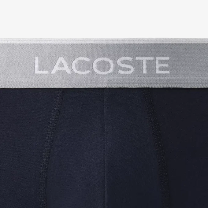 Conjunto de 3 boxers em algodão elástico para homem