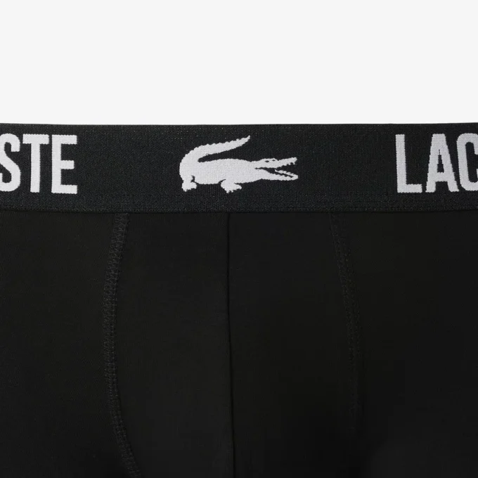Conjunto de 3 boxers em algodão elástico para homem