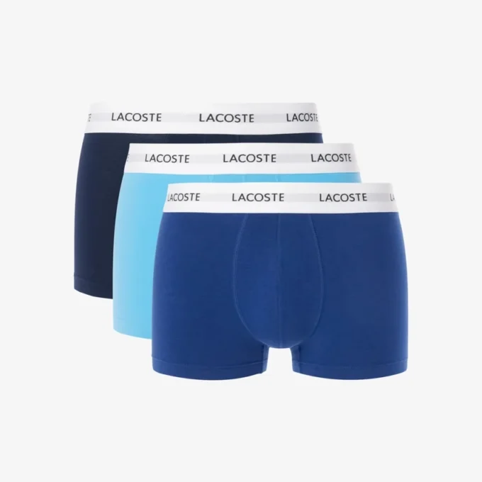 Conjunto de 3 boxers em algodão elástico para homem