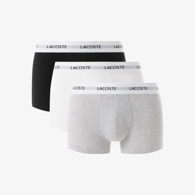 Conjunto de 3 boxers em algodão elástico para homem