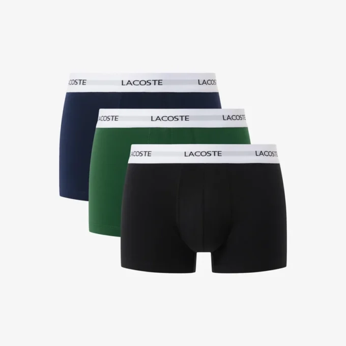 Conjunto de 3 boxers em algodão elástico para homem