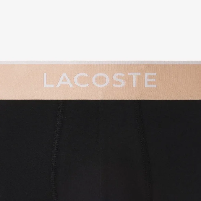 Conjunto de 3 boxers em algodão elástico para homem