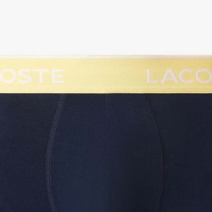 Conjunto de 3 boxers em algodão elástico para homem