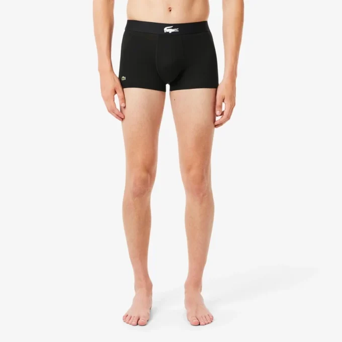 Conjunto de 3 boxers em algodão elástico para homem