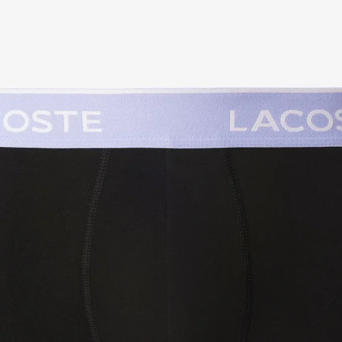 Conjunto de 3 boxers em algodão elástico para homem