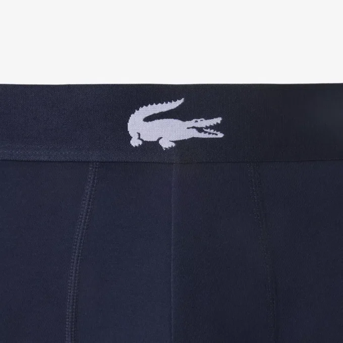 Conjunto de 3 boxers em algodão elástico para homem