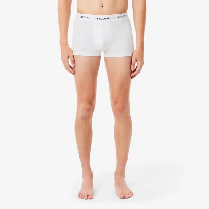 Conjunto de 3 boxers em algodão elástico para homem