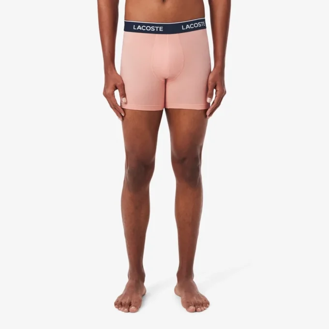 Conjunto de 3 Boxers em algodão elástico para homem