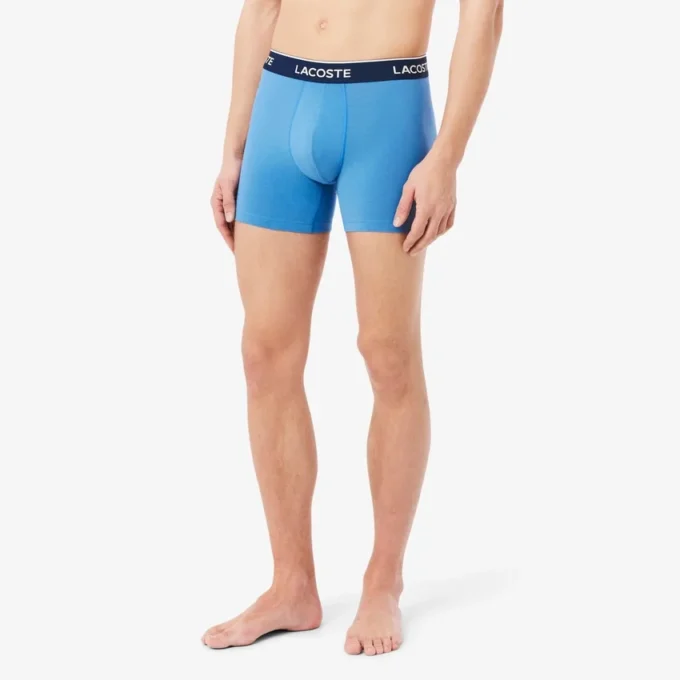 Conjunto de 3 Boxers em algodão elástico para homem