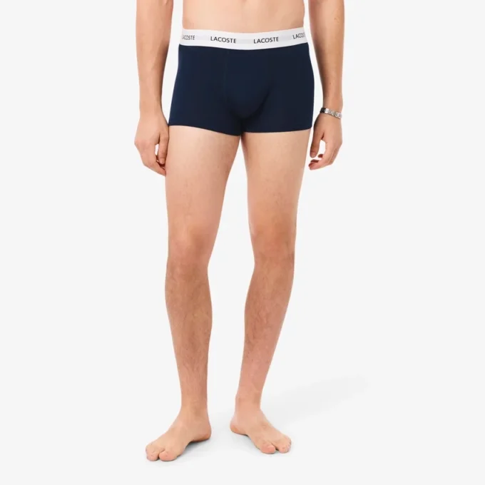 Conjunto de 3 boxers em algodão elástico para homem