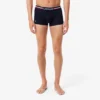 Conjunto de 3 boxers em algodão elástico para homem