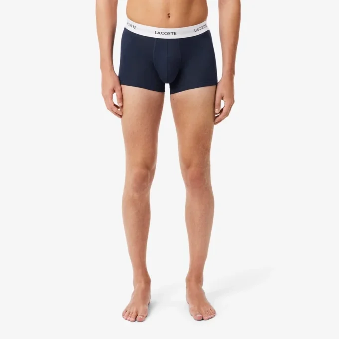 Conjunto de 3 boxers em algodão elástico para homem