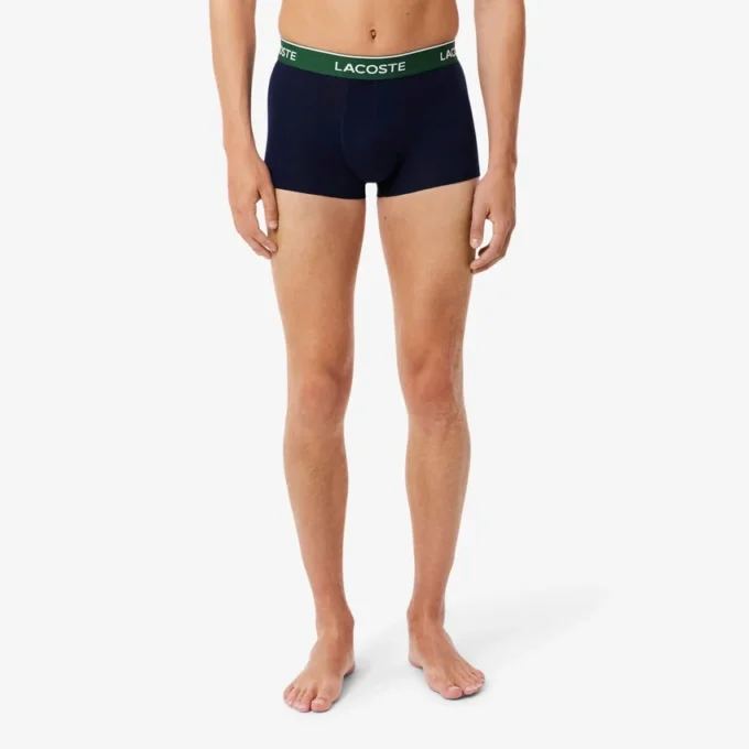Conjunto de 3 boxers em algodão elástico para homem